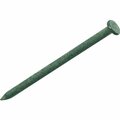 Primesource Building Products Common Nail, 16D, 3-1/2 in L, Hot-Dipped Galvanized, Flat Head, Smooth Shank 701750